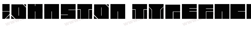 Johnston typeface字体转换